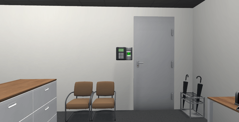 実際のオフィスをCGで再現したVR脱出ゲーム（HTC VIVE/UNITY/STEAM）開発