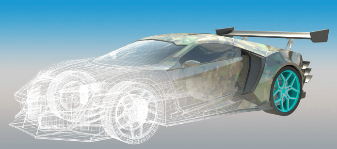 自動車販売会社向けハイクオリティな3Dモデリング制作