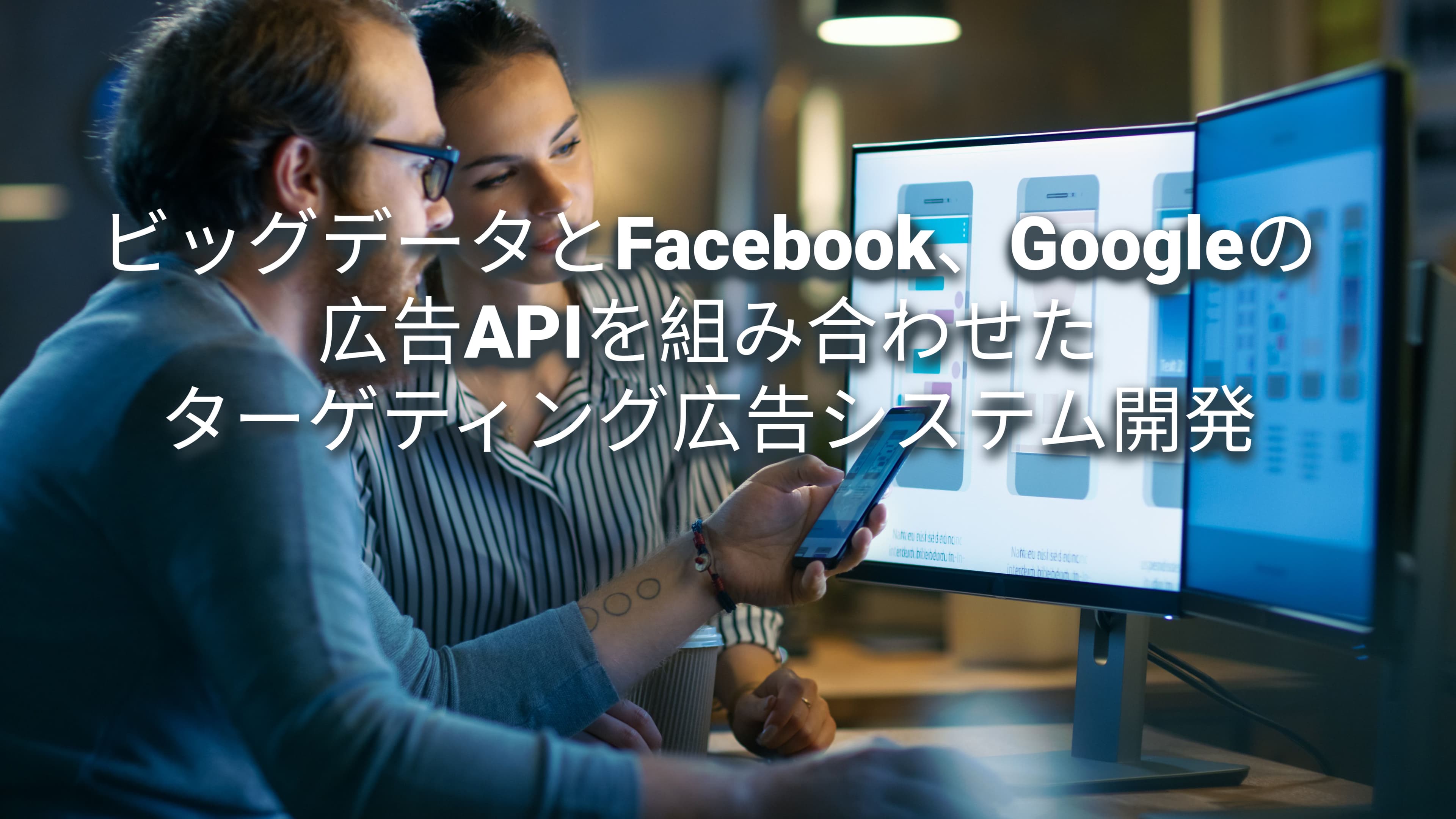 ビッグデータとFacebook、Googleの広告APIを組み合わせたターゲティング広告システム開発