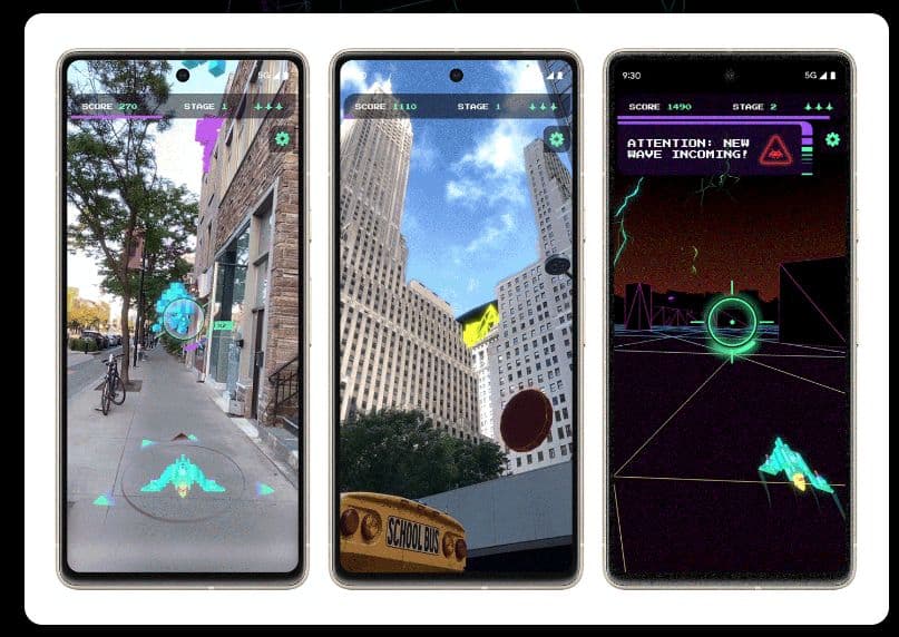 ARCore Geospatial API で新たな3D表現が可能に