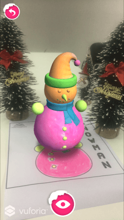 クリスマスツリーのぬりえがARでうかびあがる?スマホアプリAR XMASリリース!