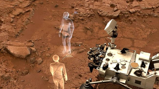NASAの研究者はVR技術で火星を調査している