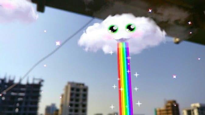 Snapchat、風景やモノも認識して合成するAR機能を開発中