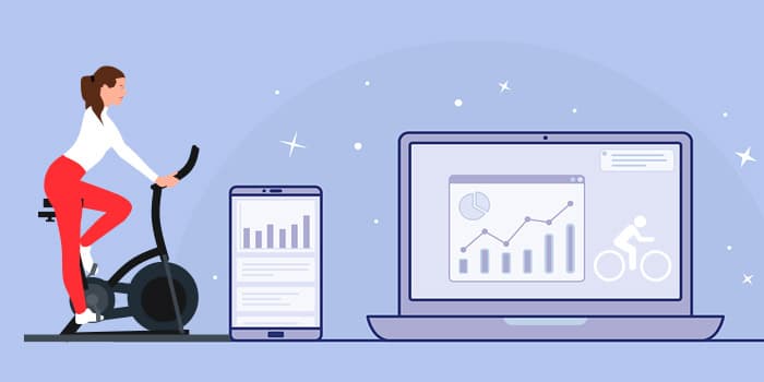 リハビリテーションや健康増進のためのトレーニングバイク連動Androidアプリ開発
