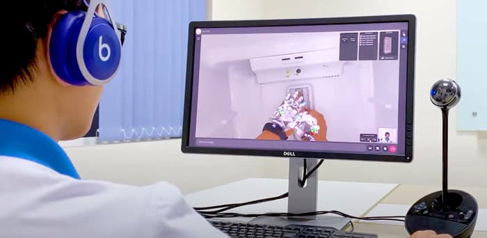 ããžã¿ã«ãã€ã³ã®æŽ»çšäŸïŒMicrosoft HoloLens2(ããã¬ã³ãº2)ãé 鿝æŽMRã¢ããªãã¢