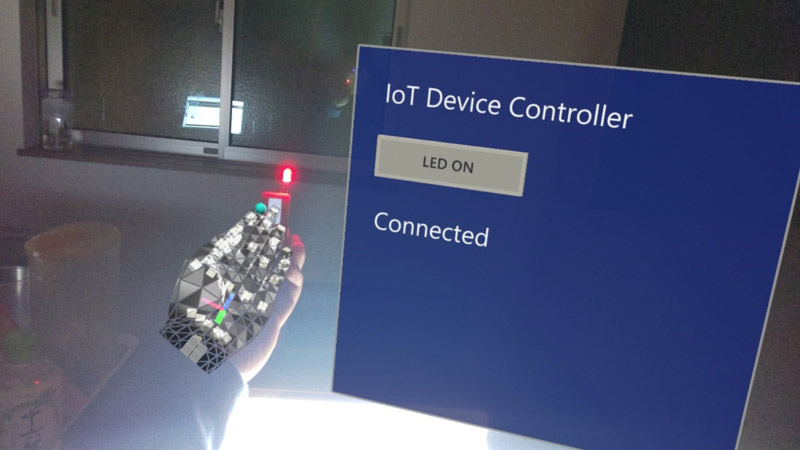 HoloLen2とIoTデバイスを接続する方法。