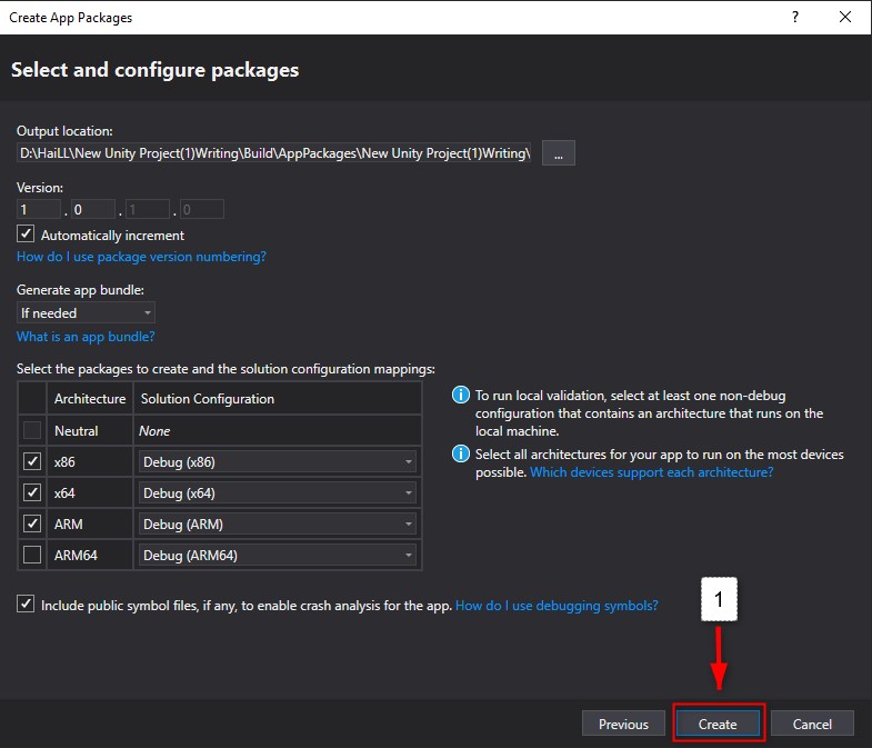 【HoloLens】で「AR Foundation」23.Select-and-configure-packages