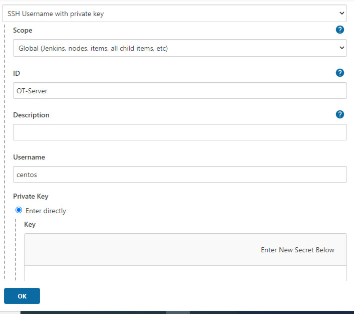 SSH-Jenkins-Private-key