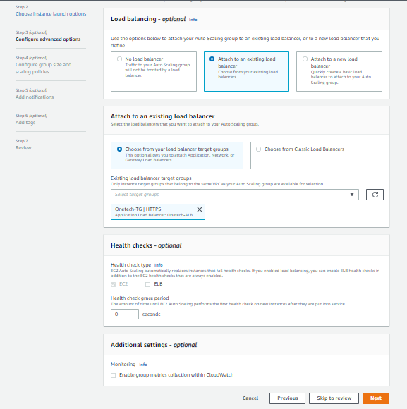 AWS EC2のLOAD BALANCINGやAUTO SCALINGのインストールの仕方