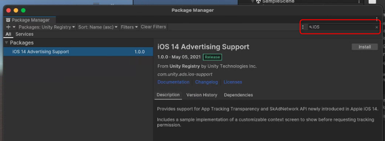 iOS のアプリのユーザープライバシー機能をUnity に適用
