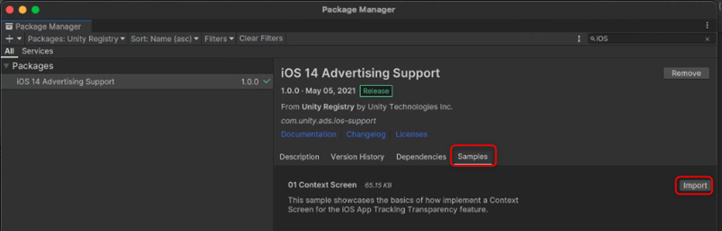 iOS のアプリのユーザープライバシー機能をUnity に適用
