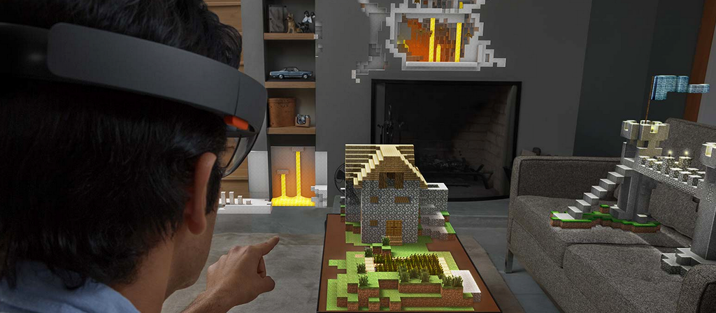 Minecraftのデモ