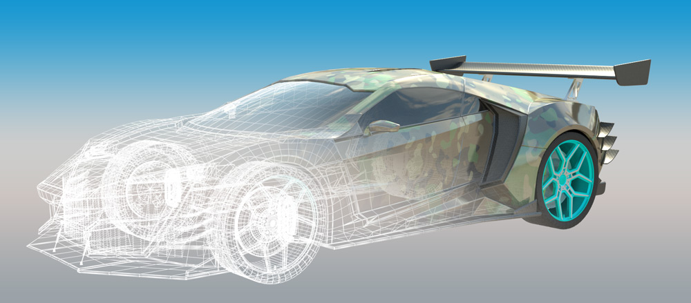 3DCG制作で使用されているソフトウェアは以下のようになります