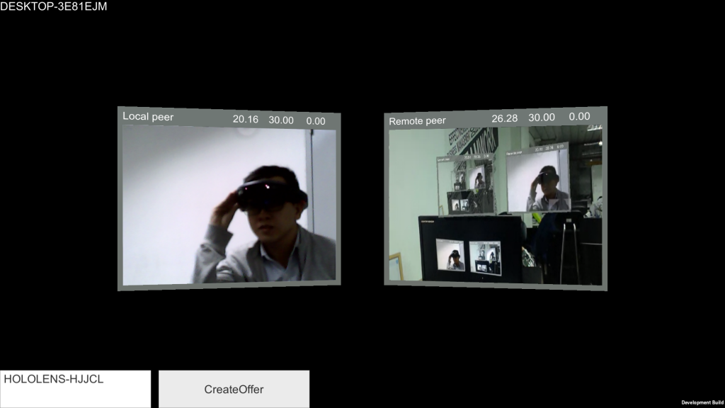 HoloLens（ホロレンズ）でWebRTCとUnityの設定方法の説明