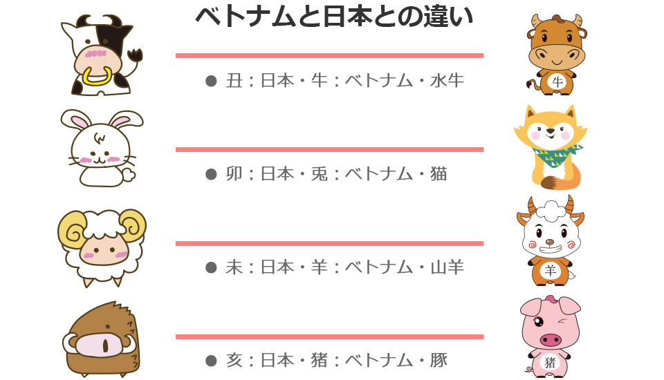 ベトナムと日本との違い