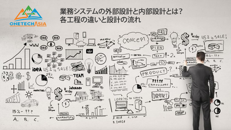 業務システムの外部設計と内部設計とは？各工程の違いと設計の流れ