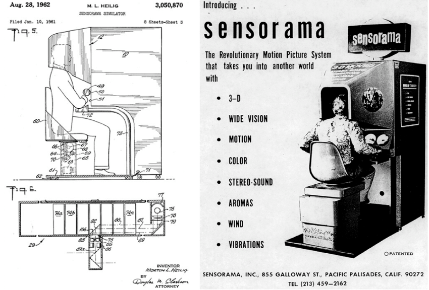 Sensorama-the-first-virtual-immersion-system-the-technical-table-and-the-pictures-shown