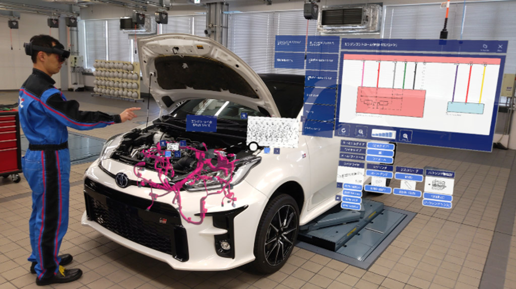 トヨタ「GR Garage」へのHoloLens(ホロレンズ)導入の効果とは (Photo:Microsoft)